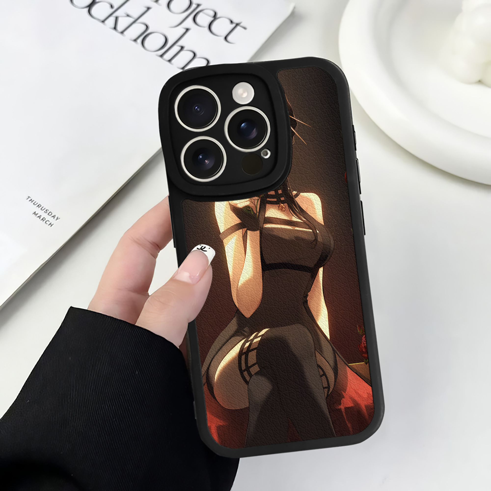 （画像用） SPY×FAMILY间谍家家酒 【iPhone 16シリーズ対応】シリコンスマホケース（レザー調） 材質：シリコン